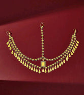 1pc Middle East Inspired Chic Exaggerated Golden Copper Vintage Fashion Headdress
